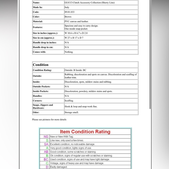 Gucci Beige and Brown Monogram Clutch - Picture 14 of 14